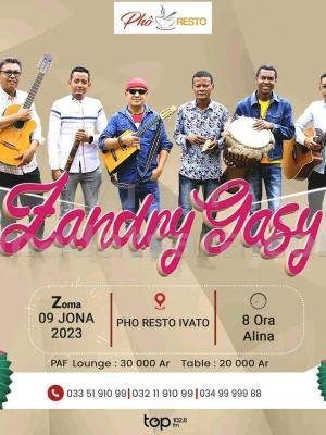 Zandry Gasy Showcase Resto Phô Ivato