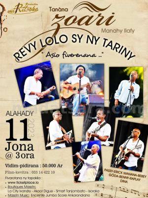 Revy Lolo sy ny tariny Concert Tanana Zoari