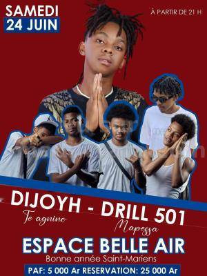 Drill 501, Dijoyh Showcase Espace Belle Air Soanierana Ivongo