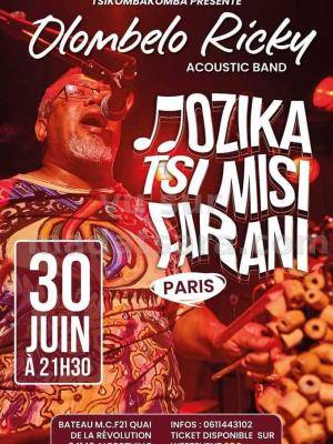 Olombelo ricky Concert Bateau Mcf2 Alfortville