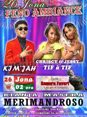Tif A tif, Kim'Jah Showcase Kianja Masera Merimandroso