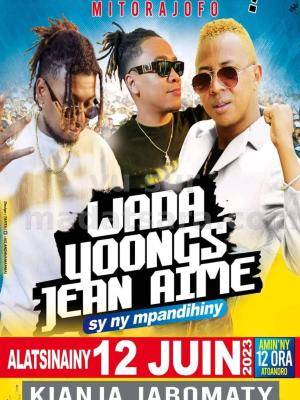 Wada, Yoongs, Jean Aimé Concert Kianja Jjabomaty