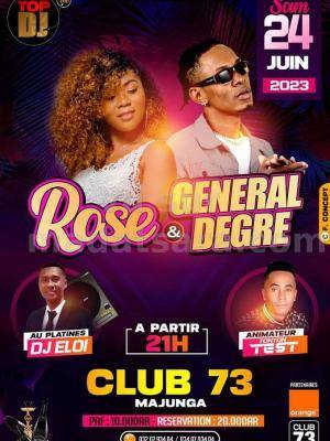 Rose, General Degre Showcase Club 73