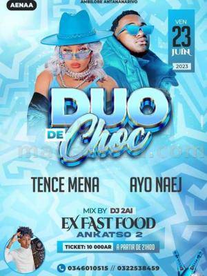 Duo de choc Tence Mena, Ayo Naej Showcase Fast Food Ankatso II