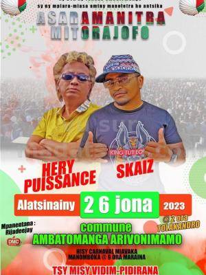 Skaiz, Hery puissance Showcase Commune Ambatomanga Arivonimam