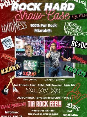 Rock Hard Nini KIaka, Jacquot (Green) Showcase Terrasse du CNUT Ambohibao