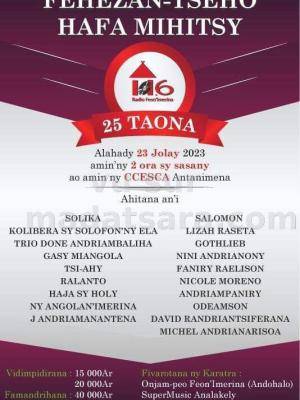 Fehezan-tseho hafa mihitsy