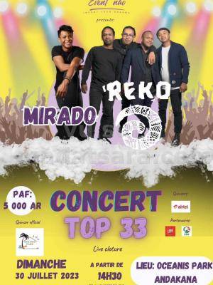 Top 33 Mirado, Reko Concert Oceanis Park Andakana