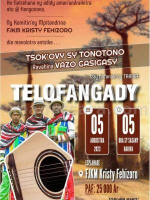 Telo fangady Concert FJKM KRisty Fehizoro