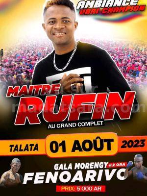 Maître Rufin Sport / Morengy, Concert  Fenoarivo