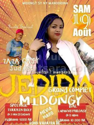 Jedidia Concert Terrain foot Midongy, Lapan'ny Paroasy Midongy