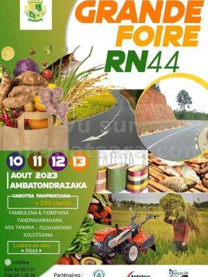 Grande foire RN44 Ambatondrazaka