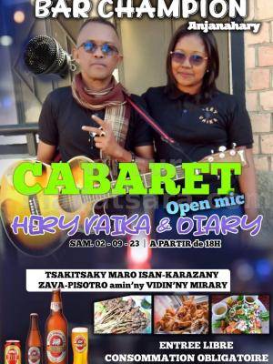 Hery Vaika, Diary Cabaret Bar Champion Anjanahary