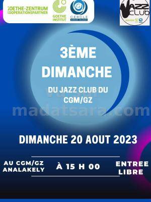 3eme dimanche du jazz club cgm Concert CGM Analakely