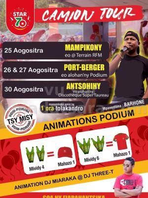 Star camion tour Barhone