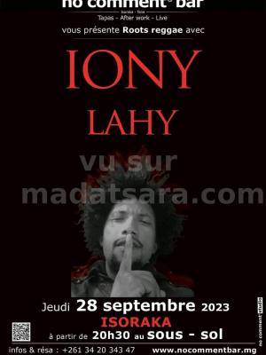 Iony Lahy Concert No Comment Bar Isoraka