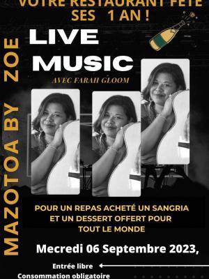 1 an du restaurant Mazotoa By Zoe