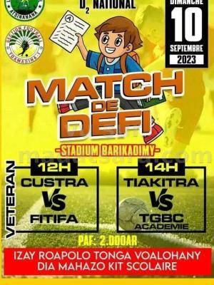 Match de defi