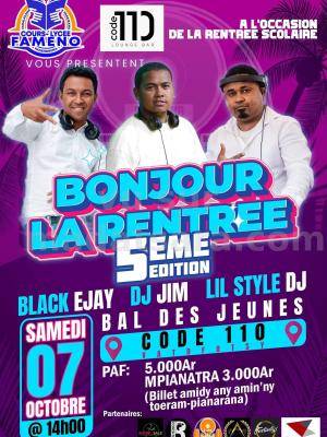 Bonjour la rentrée 5eme édition