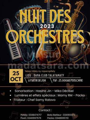 Nuit des orchestres 2023
