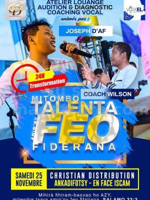 Mitombo talenta feo fiderana