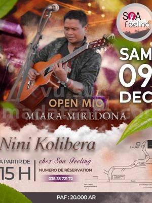 Open Mic miara miredona