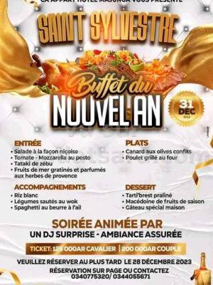 Buffet du nouvel an 