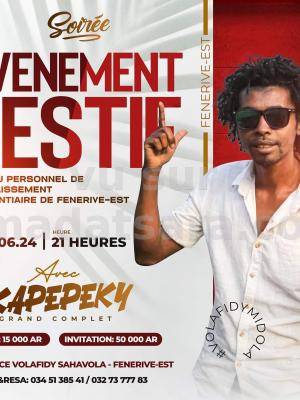 Soirée événement festif 