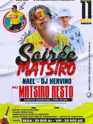 Soirée Matsiro 