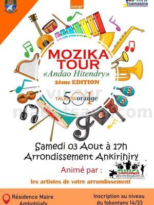 Mozika tour "Andao hitendry" 2eme édition 