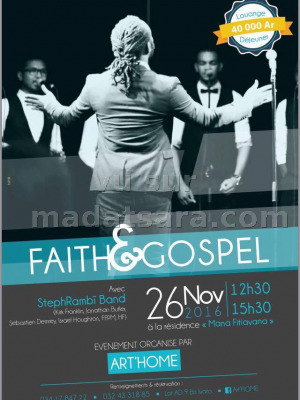Faith & Gospel avec StephRamb‍ Band à la résidence Mana Fitiavana