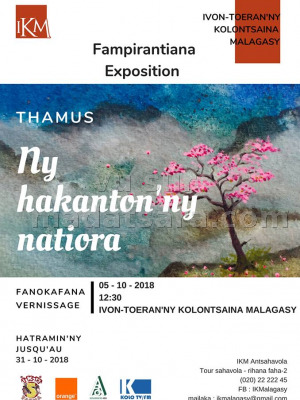 Fampirantiana - exposition - Ny hakanton'ny natiora - IKM Ivon-toeran'ny Kolontsaina Malagasy‍