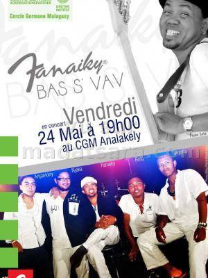 Fanaiky Bass'Vav en concert au CGM Analakely
Quelques vidéos de Fanaiky
[videos artiste=fanaiky]