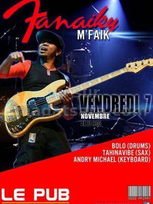Avec Bolo (Drums), Tahinavibe (Sax), Andry Michael (Keyboard)