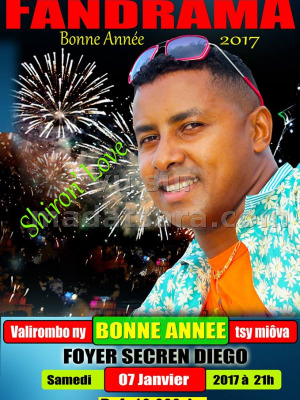 Fandrama‍ Bonne année 2017 - Foyer Secren Diégo