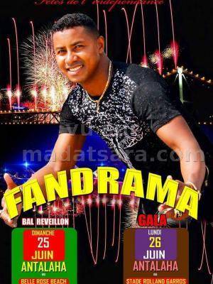 Fandrama en concert Belle Rose Beach - Terrain Rolland Garros Antalaha