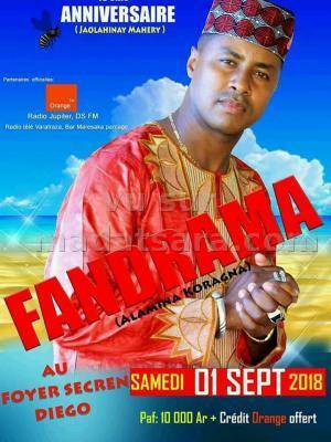 Fandrama en concert Foyer Secren Diégo 15è anniversaire