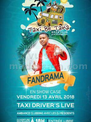 Fandrama en show case Taxi Be Tana