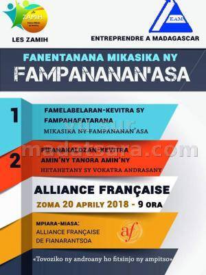 Fanentanana mikasika ny fampananan'asa AF -  Fianarantsoa