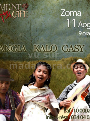 Fangia Kalo Gasy‍ en concert au Piment Café Behoririka‍