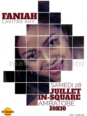 Faniah‍ en concert In Square Ambatobe‍