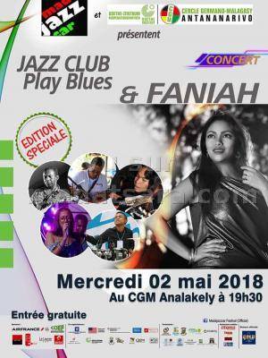Faniah & Jazz Club Play Blues - CGM Analakely