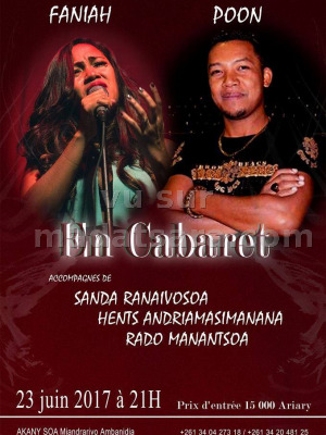Faniah‍ & Poon‍ en cabaret - Akany Soa Miandrarivo Ambanidia
