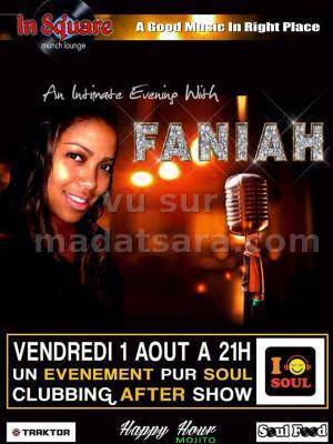 Faniah en concert au In Square Ambatobe