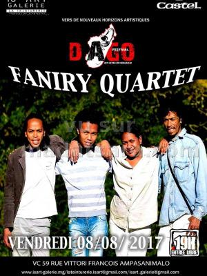 Faniry Quartet‍ en concert au Is'Art Galerie‍