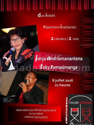 Fanja Andriamanantena & Toky Ramisamanga - Escale Artistique Ariandro