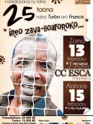 Fankalazana ny naha-25 taona naha Turbo an'i Francis &quot;ireo zava-boaforoko&quot; ao amin'ny CCES