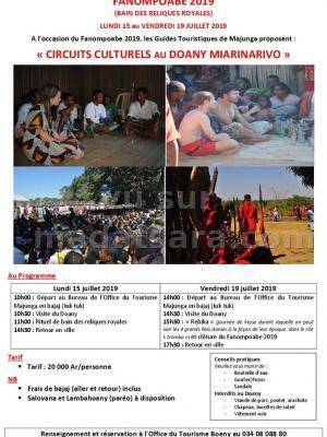 Fanompoabe 2019 Boeny - Circuits culturesl au Doany Miarinarivo