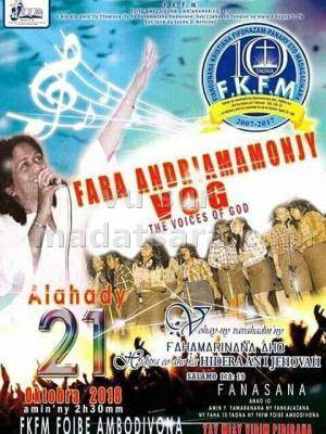 Fara andriamamonjy & The Voices Of God (VOG) FJKM Ambodivona