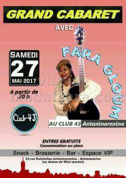 Fara Gloum‍ en concert - Club 43